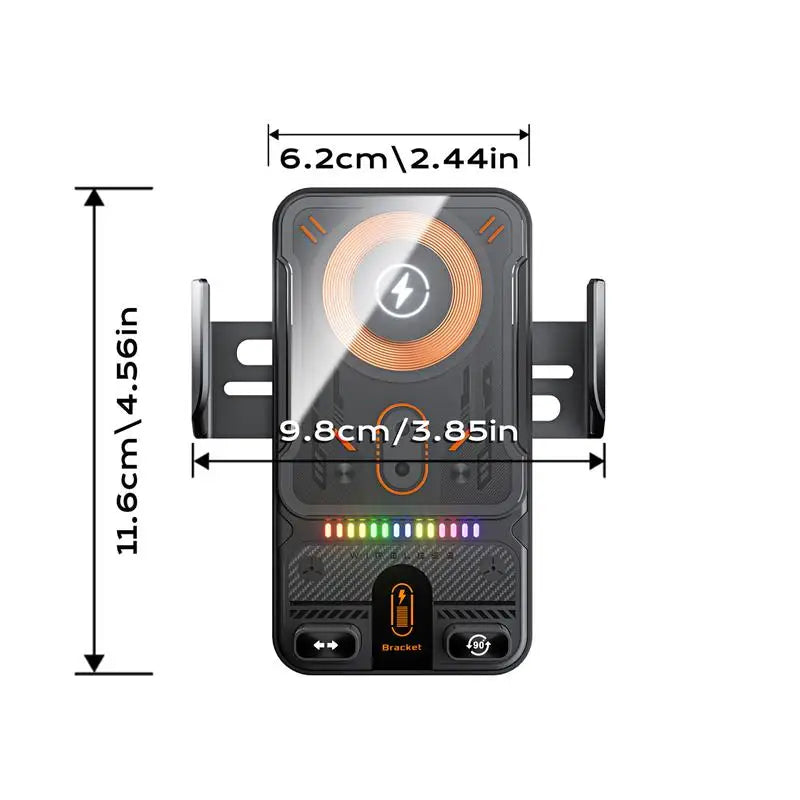 2026 New Cool Car Wireless Fast Charging Holder