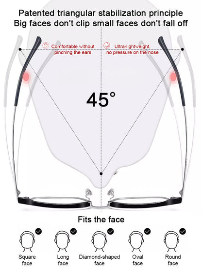 👓Best Selling 50% Off🔥Automatic zoom anti-blue light presbyopia glasses