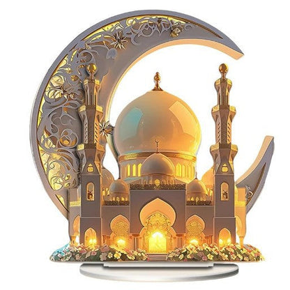 🏠⭐Moon Castle Decoration🌙 Suitable for dining tables, offices, or student dormitory desks.