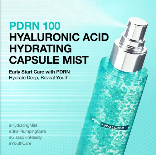 🧴PDRN 100 Hyaluronic Acid Hydrating Capsule Mist – Instant Dewy Skin Glow✨
