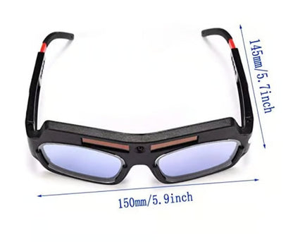 🎁⏳Solar Auto-Darkening Welding Goggles – Eye Protection with Smart Light Control