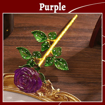 🌹Valentine Hot Sale 50%OFF💕Forever Blooming Crystal Rose