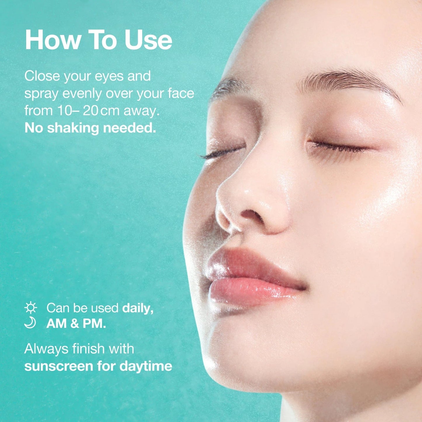 🧴PDRN 100 Hyaluronic Acid Hydrating Capsule Mist – Instant Dewy Skin Glow✨