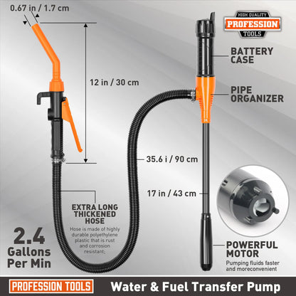 🔥LAST DAY 49% OFF-Cordless Fuel Transfer Pump