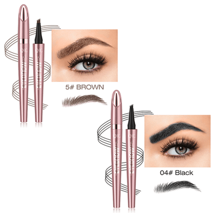 💦 Waterproof Micro-Fork Eyebrow Pencil