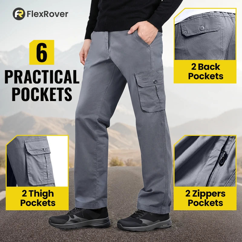 FlexRover - Ultra Comfort Flex Fit Cargo Pants