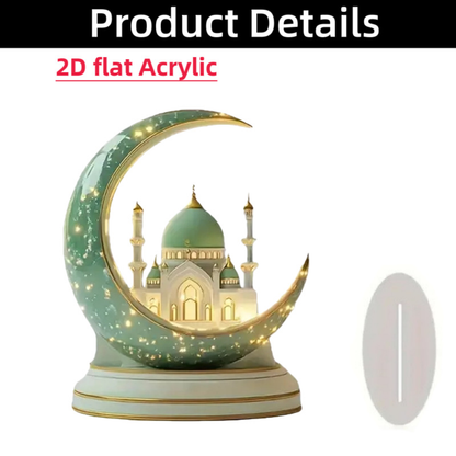 🏠⭐Moon Castle Decoration🌙 Suitable for dining tables, offices, or student dormitory desks.