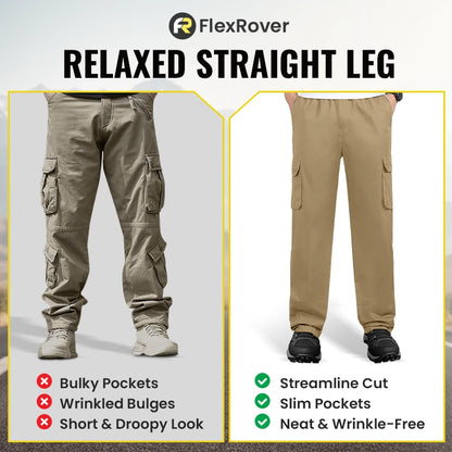 FlexRover - Ultra Comfort Flex Fit Cargo Pants