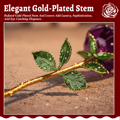 🌹Valentine Hot Sale 50%OFF💕Forever Blooming Crystal Rose