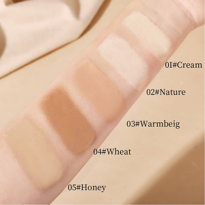 🔥Limited Time Offer🔥2 in 1 Foundation Stick With Brush Face Brighten Double Head Eraser Concealer💃