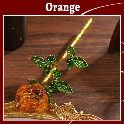 🌹Valentine Hot Sale 50%OFF💕Forever Blooming Crystal Rose