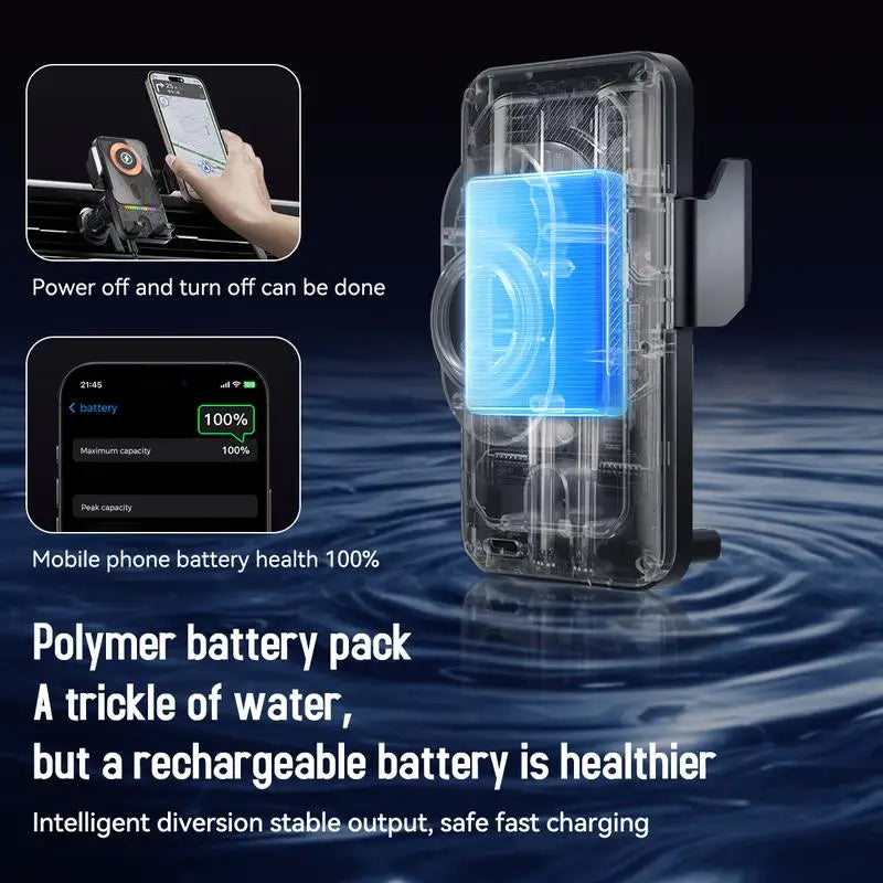 2026 New Cool Car Wireless Fast Charging Holder