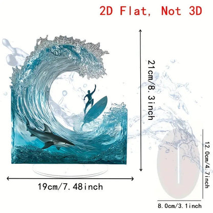 🏠⭐Moon Castle Decoration🌙 Suitable for dining tables, offices, or student dormitory desks.