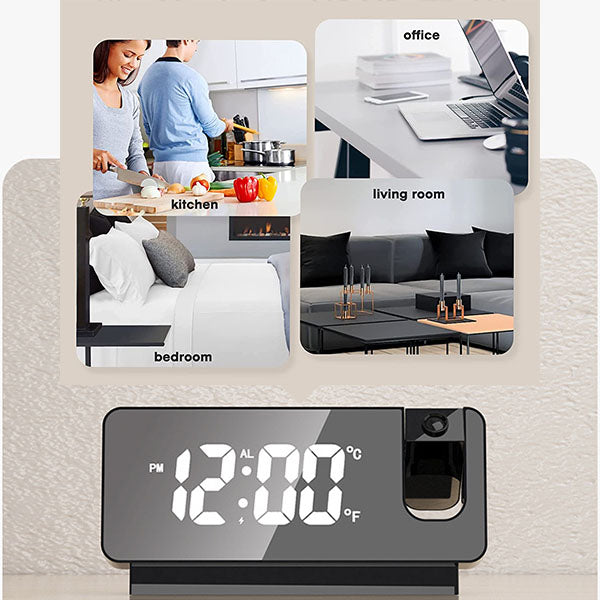 ⏳Limited-time 50% off⏰Smart Digital Projection Clock🕰️