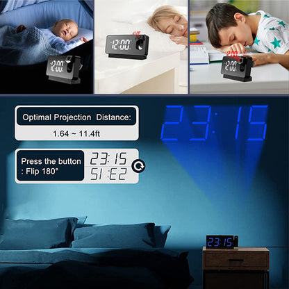 ⏳Limited-time 50% off⏰Smart Digital Projection Clock🕰️