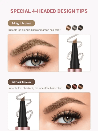 💦 Waterproof Micro-Fork Eyebrow Pencil