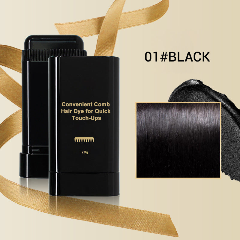 🖤LAST DAY SALE -BUY 1 GET 1 FREE!!⚡2-IN-1 Water & Sweat-Proof Hair Comb Dye✨ Long-Lasting Color with Zero Mess!