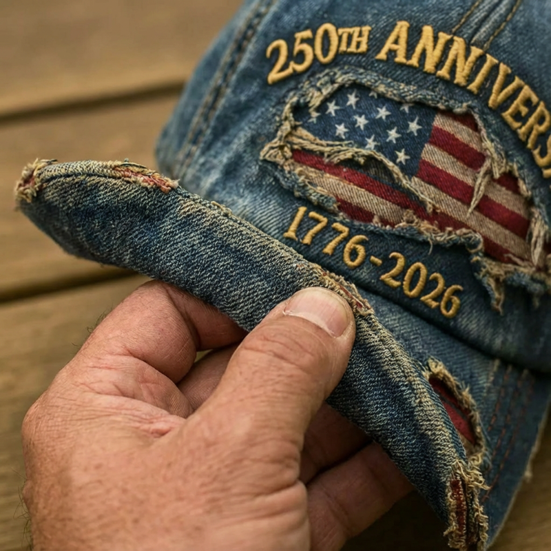 250th Anniversary Distressed Baseball Cap