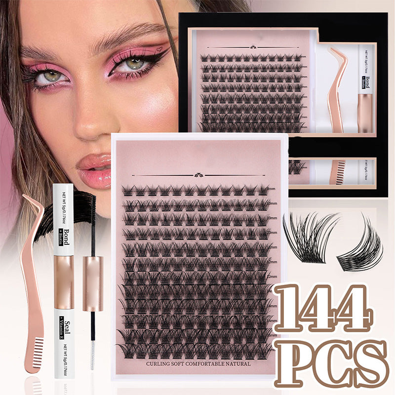 🔥Flash Sale✨DIY Natural Volume Cluster Lashes Kit